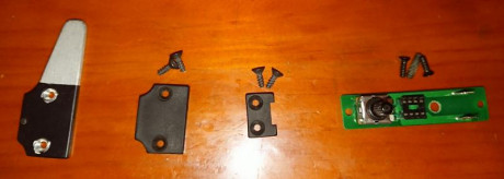 Placa Cmore 30€
Tapa pila con tornillos 5€
Tapa pila Aluminio sidewing 10€
Tapa led con tornillos 3€

Lote 00