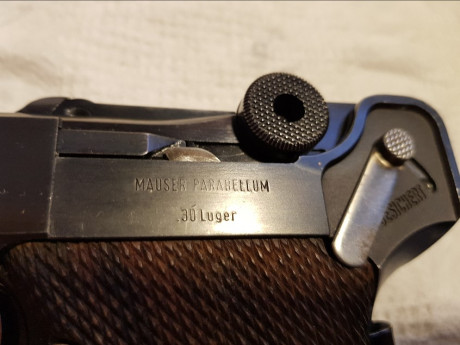 RESERVADA - Hola compañeros, es una pistola MAUSER original, fabricada por MAUSER-WERKE A.G. Obendorf 01