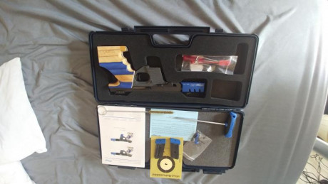 PISTOLA WALTHER GSP EXPERT 22, especial tiro olímpico, de 1 año de antigüedad. Se entrega con 2 cargadores 00
