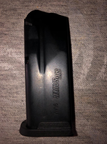 Se venden cargadores originales Sig Sauer P365 para 9mm. capacidad 10 cartuchos. 
68e unidad. con envio 01