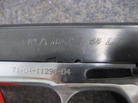 Hola, un amigo del tiro, me ha pedido le anuncie esta pistola, que vende por no utilizar, Llama Max I, 01