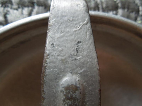 Tartera de aluminio del ejercito de Estados Unidos, con marcaje de 1918 (algo complicado de ver en fotos). 02