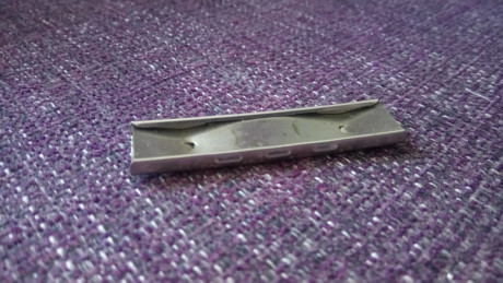 Vendo peines calibre 7,92
Para K98, Coruña, etc. En perfecto estado.
Los vendo en lotes de 3 mínimo, 9€ 01