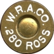 Me han pasado unos cartuchos de un calibre raro, estan marcados como W.R.A.Co 280 Ross, Estaba pensando 10