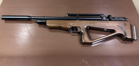 Vendo AIR ARMS S510 Carbine FAG de 5,5 , culata bullpup de Rapid y culata original de la carabina.
2 Cargadores 01