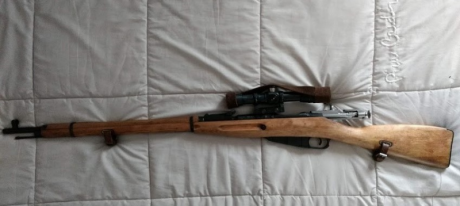 Buenas tardes a todos, vendo, mi Mosin – Nagant , se trata de un modelo 91/30 de la fabricado en Ishevsk 01