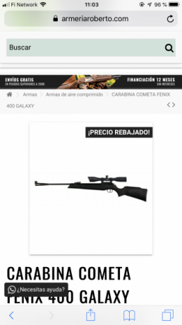 Buenas gente,Pues busco una carabina Pcp, a ser posible un pack,calibre 5.5,Bomba,Carabina,Que sea mira 41