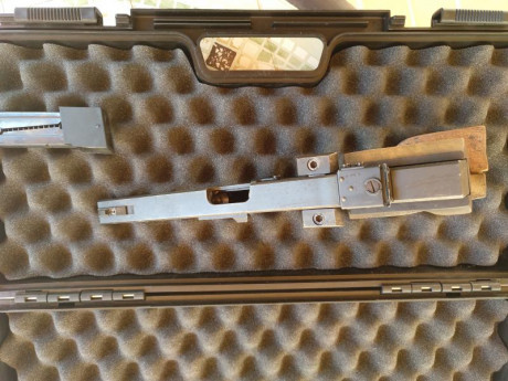 Vendo Walther GSP  cal. 32 WC. 
La vendo con maletín de transporte , un solo cargador  32, signos normales 11