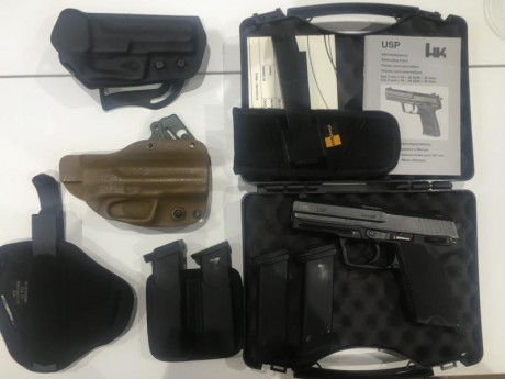 VENDO POR FALTA DE USO LO QUE SE VE EN LA FOTO
350 EUROS SOLO ACEPTO GLOCK 19 COMO CAMBIO
GUIADO EN A 00
