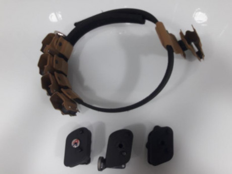 Buenas, se vende cinturón para IPSC, compuesto por cuatro portas, uno con iman, y funda, todos de kydex 01