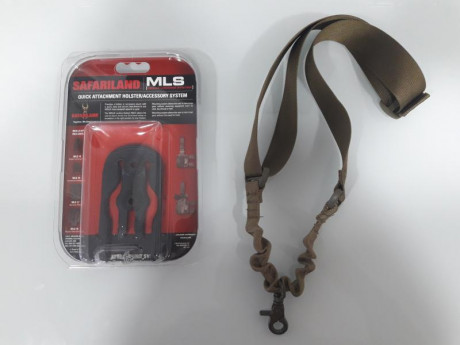 Buenas, se vende correa de un punto para rifle, color coyote, ES DE AIRSOFT, precio 10 €, envió incluido.

También 01