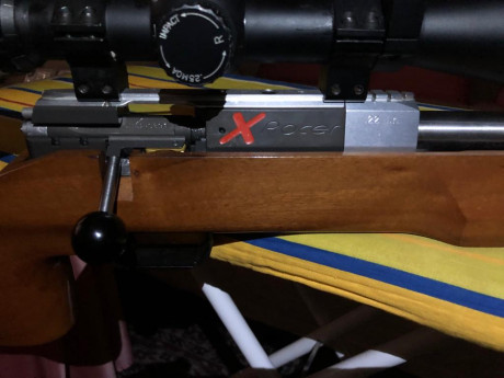 Un compañero del club me ha pedido que le anuncie que vende su carabina GRUDIG ELMIGER X RACE cal. 22 01