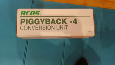 +++VENDIDA+++ se puede cerrar gracias a todos

Un gran y buen amigo mío vende este kit RCBS 
PIGGYBACK 00