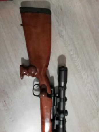 Buenas.
Vendo Marlin X7VH (cañon pesado)
Calibre...... 308W
Muy, muy poco uso (254 tiros)
Precision submoa 00