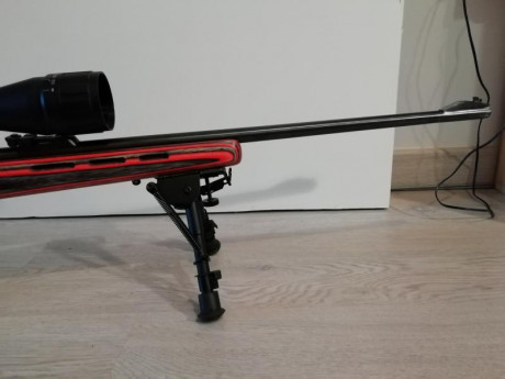 Buenas.
Vendo carabina CZ452 Supermach 22 lr
Cañon microestriado 60 cm
Practicamente sin uso 316 tiros
Mira 00
