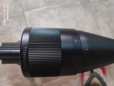 Pues lo dicho vendo visor Bushnell banner 6-18x50,  esta nuevo,  siempre montado en PCP. 
Tiene mucha 01