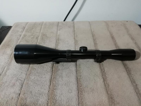 Visor Shmit-bender 8x56 reticula 1
Tubo de pulgada
Muy ligeros signos de uso.
Optica impoluta. 
Con juego 02