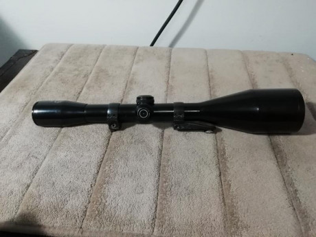 Visor Shmit-bender 8x56 reticula 1
Tubo de pulgada
Muy ligeros signos de uso.
Optica impoluta. 
Con juego 01