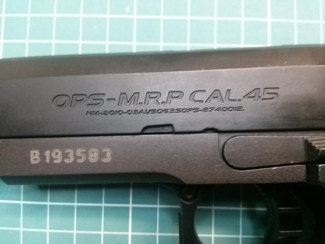 Marca TOKYO-MARUI 
Tipo ops-mrp
Pistola a GAS
Calibre 6mm BB

Dos cargadores

 VENDO POR 125€ 


Estado 02