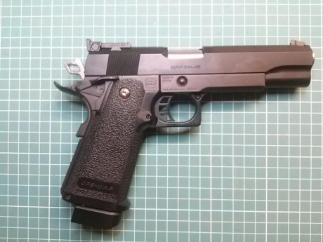 Marca TOKYO-MARUI 
Tipo ops-mrp
Pistola a GAS
Calibre 6mm BB

Dos cargadores

 VENDO POR 125€ 


Estado 00