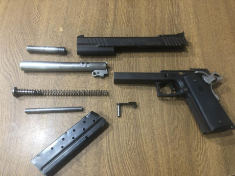 VENDIDA.


Vendo STI Target Master 6 pulgadas
Calibre 9mm
Maletín original, instrucciones originales y 01