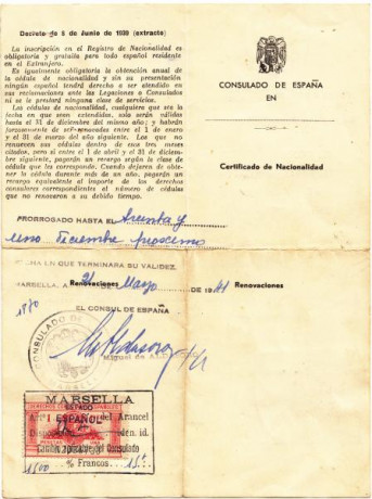  EN RECUERDO Y HOMENAJE A LOS QUE YA NO ESTÁN. 

Si pones en  GOOGLE    PASAPORTES EN LA MEMORIA   da 71