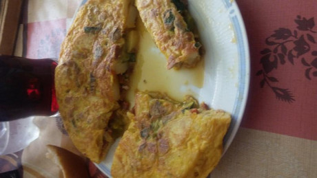 Hoy para comer acelgas hervidas y chuletón de vaca gallega vieja con seis semanas de maduración en cámara 00