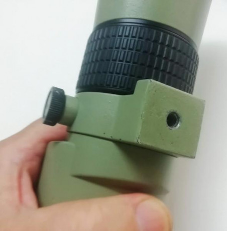 VENDO telescopio japonés, marca Opticron, de 60 mm y ocular intercambiable de 27x granangular.
Cuerpo 00