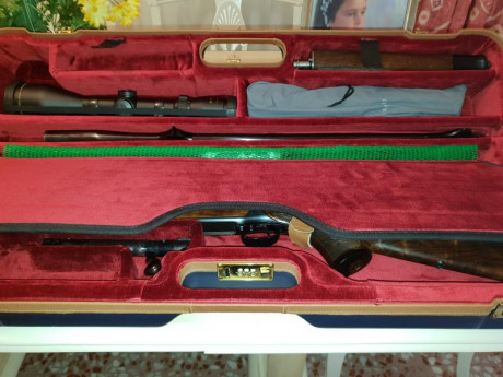 Vendo Sauer 404 carbono en cal 7mm + un Cañon del 338 con dos cargadores , monturas Swarovski de carril 20