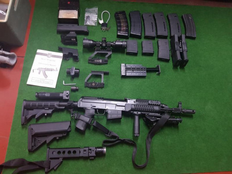 YA NO EN VENTA!!!!! GRACIAS CERRAR.Hola, vendo mi SA VZ58 SPORTER EN .222 REM practicamente nuevo con 02