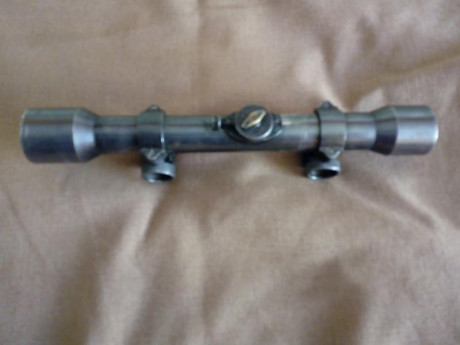 Vendo visor para Mauser modelo Coruña de 7,92x57 con sus bases completas en perfecto estado 250€mas gastos 01
