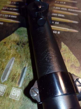 Vendo visor para Mauser modelo Coruña de 7,92x57 con sus bases completas en perfecto estado 250€mas gastos 21