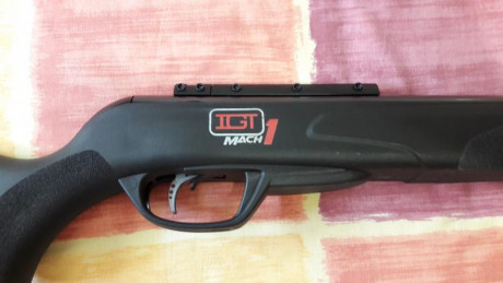 VENDIDA
Carabina de máxima potencia limitada a 24 julios y máxima velocidad de salida. Arma de gas-pistón 01