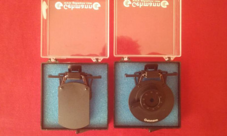 Vendo diafragma y tapaojos de la casa alemana Gehmann para gafas normales, no de tiro.
65€ con el envío 00