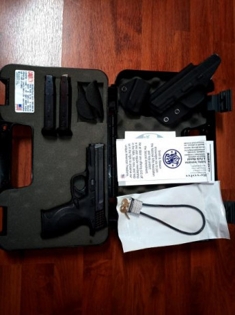 Vendo pistola smith & wesson mp 9 interesados ponerse en contacto con 661269911 para que les pueda 31