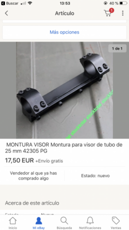 Pues eso,Estoy algo cansado de tirar solo a mira abierta y no saber donde darle exactamente,SABÉIS ALGÚN 140