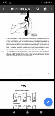 Buenos días compañeros, a ver si alguien me puede sacar de la duda, ¿Por qué cuando se pesa el disparador 50