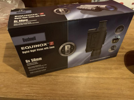 Se vende Monocular Nocturno Equinox Z Night Vision de Bushnell . Sin apenas uso, Precio nuevo 350€ , precio 00