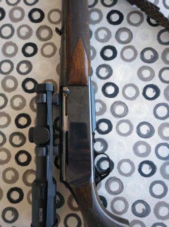 Muy buenas:
Pongo en venta rifle Browning mk1 en perfecto estado, con bases Warner y visor (vendido) en 00