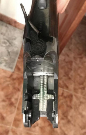superlanber expulsora, cañones ventilados, 70 cm de cañón, polichoques interiores, un gatillo y selector 01