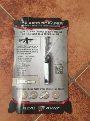 Por venta del arma vendo los siguentes accesorios de limpieza y desmontaje para fusiles tipo AR15 y M4
en 21