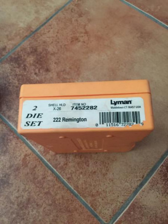 Por venta del arma vendo los siguientes accesorios de recarga.

Precio de todo el lote 195€ portes incluidos.

No 40