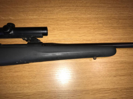 Un amigo me pide q anuncie su rifle. Se trata de un M18  del calibre 308win. Precio 400€. El visor ya 12