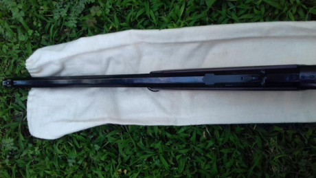   Buenas tardes

Pongo en venta un Winchester 94 un tanto especial, se trata de la versión Trails End 10
