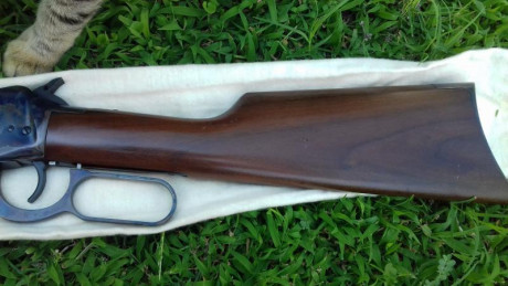   Buenas tardes

Pongo en venta un Winchester 94 un tanto especial, se trata de la versión Trails End 41
