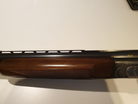  Se vende Escopeta Perazzi MX8, cañón de 76 para Foso y otro de 71 para Pichón o Hélices. Con una bateria 00