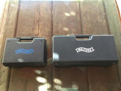 Vendo Walter GSP Expert  22 mm + carro del 32mm .
4 cargadores + un gatillo extra sin estrenar.
Muy poco 02