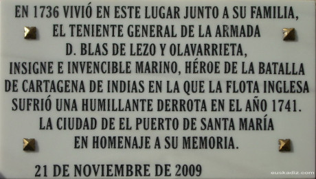 Tal día como hoy murió el Almirante D. Blas de Lezo. 10