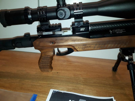 Vendo carabina pcp ataman ultra cal 4.5 muy silenciosa y extremadamente precisa potencia 23j
Se conserva 00