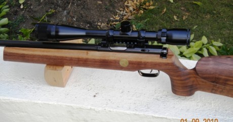 Estoy restaurando una carabina. Aqui os queda el primer pavon q le doy a un arma. Es una Walther del 22lr 142
